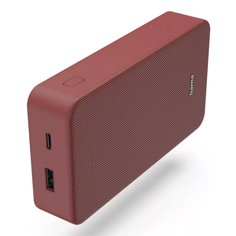 Power bank 20000 mAh Hama Power Pack - czerwony (VH024-05)