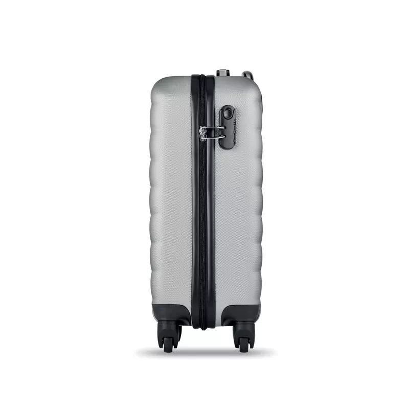 Walizka twarda 20" z ABS na 4 kółkach BUDAPEST - Srebrny Mat (MO9178-16)