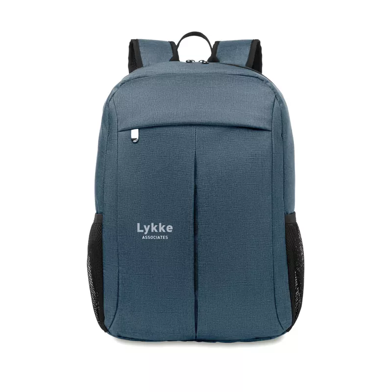 Plecak na laptopa 15" z poliestru 360D STOCKHOLM BAG - Niebieski (MO8958-04)