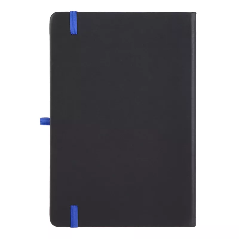 Notatnik Iroko z twardą okładką Laser A5 - czarno / niebieski (LT92090-N0211)