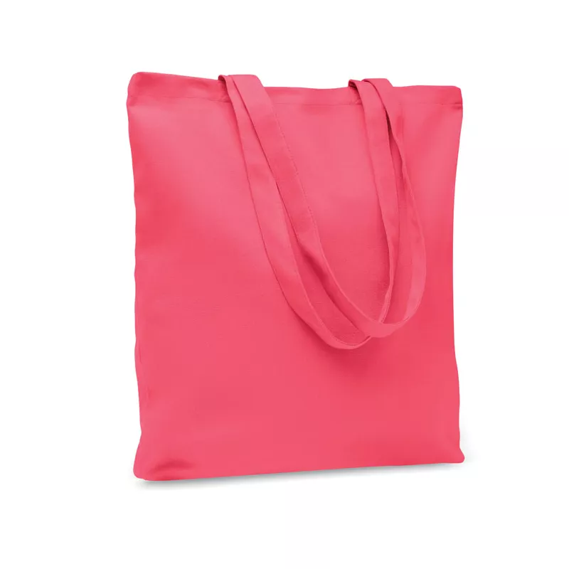 Torba bawełniana na zakupy 270 g/m² RASSA COLOURED - Fuksja (MO6442-38)