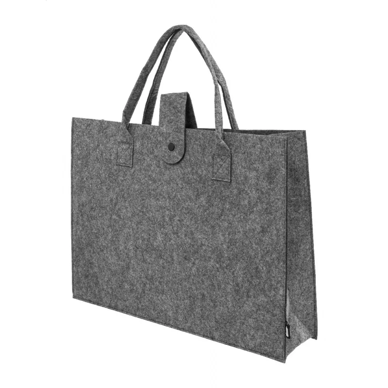 Refelt Shop Lux Torba na zakupy RPET - szary (AP800093-77)