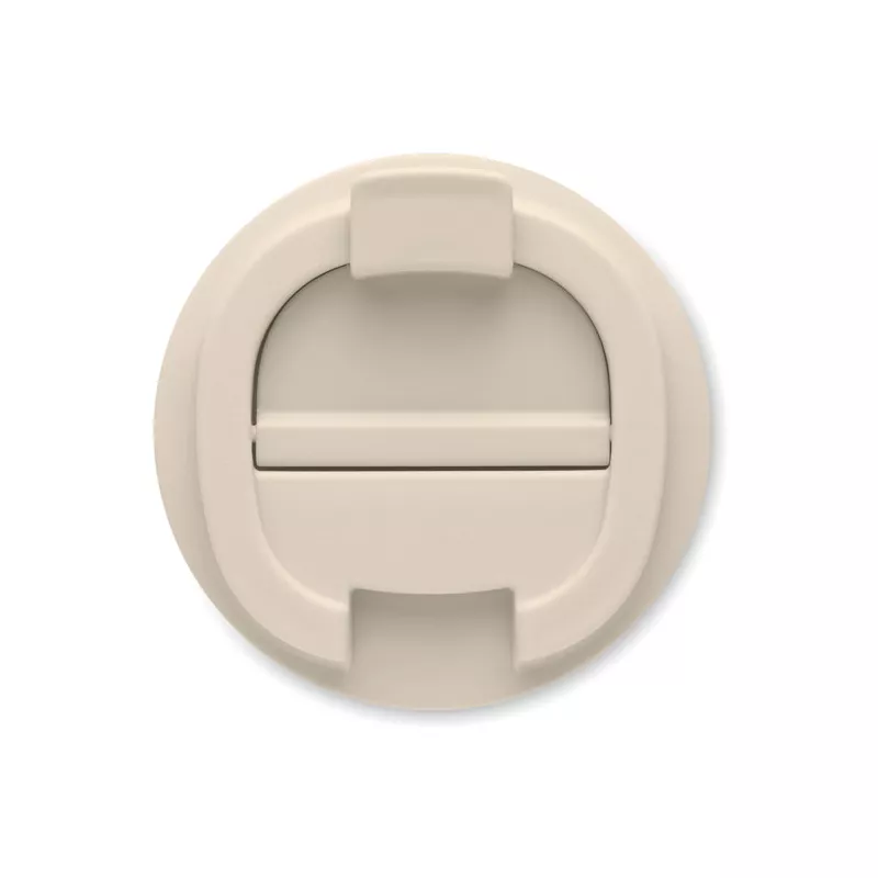 Kubek termiczny ze stali z recyklingu 510 ml BRACE + - Bezowy (MO6579-13)