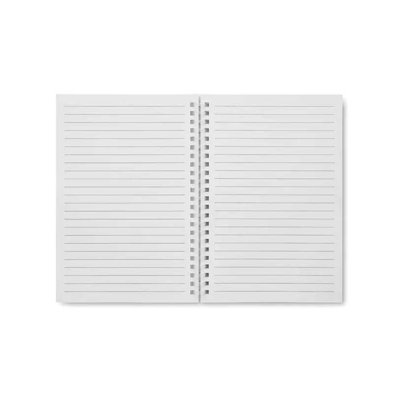 Notes A5 na spirali 80 kartek w linię RECARNOTE - Sznur (MO2523-65)