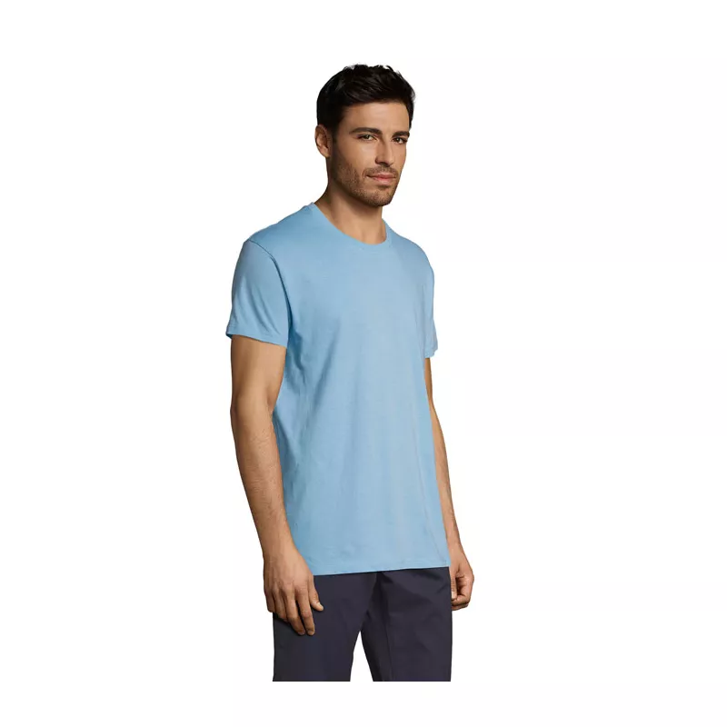 Koszulka unisex bawełniana 150 g/m² Sol's REGENT - Blekitny (S11380-SK)