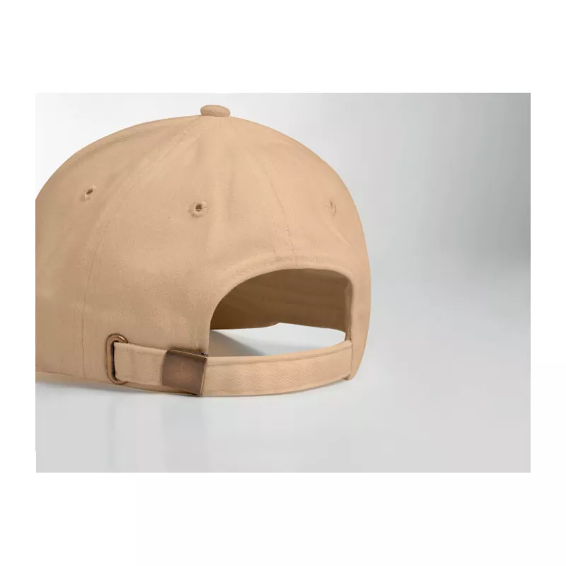 Czapka z daszkiem 6-panelowa 270 g/m² TEKAPO - Bezowy (MO9643-13)
