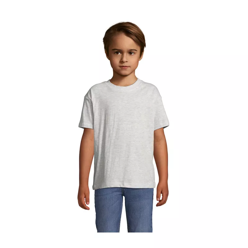 Koszulka dziecięca 150 g/m² Sol's REGENT KIDS - Popiól (S11970-AS)