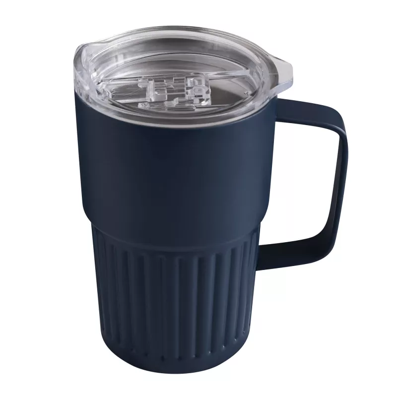Próżniowy kubek 450 ml WAVE HOLD - granatowy (56-0304711)