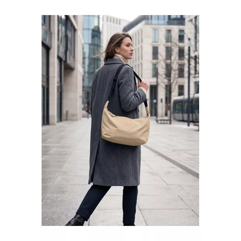 Torba na ramię z wodoodpornego nylonu SLING - Khaki (MO3212-39)