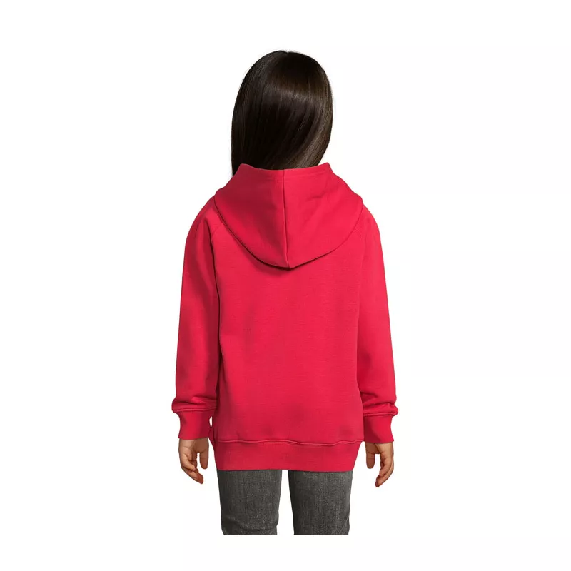 Bluza dziecięca z kapturem Sol's STELLAR KIDS - Czerwony (S03576-RD)