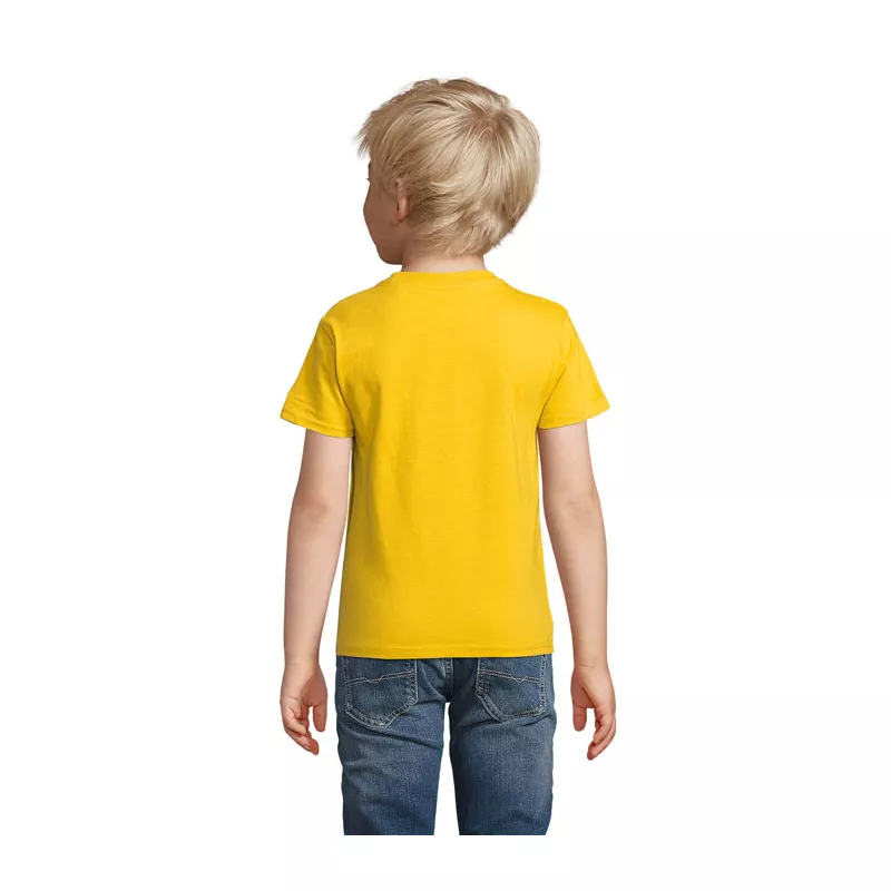 Koszulka organiczna 150 g/m² Sol's CRUSADER KIDS - Dorado (S03580-GO)