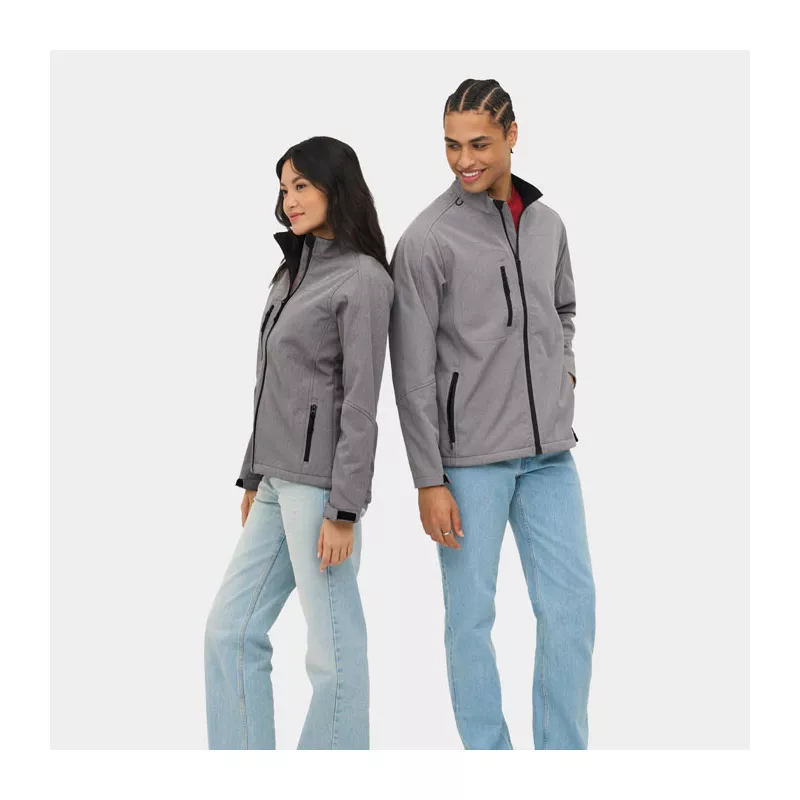 Softshell damski wodoodporny 340 g/m² Sol's ROXY - Szary Melanż (S46800-GM)