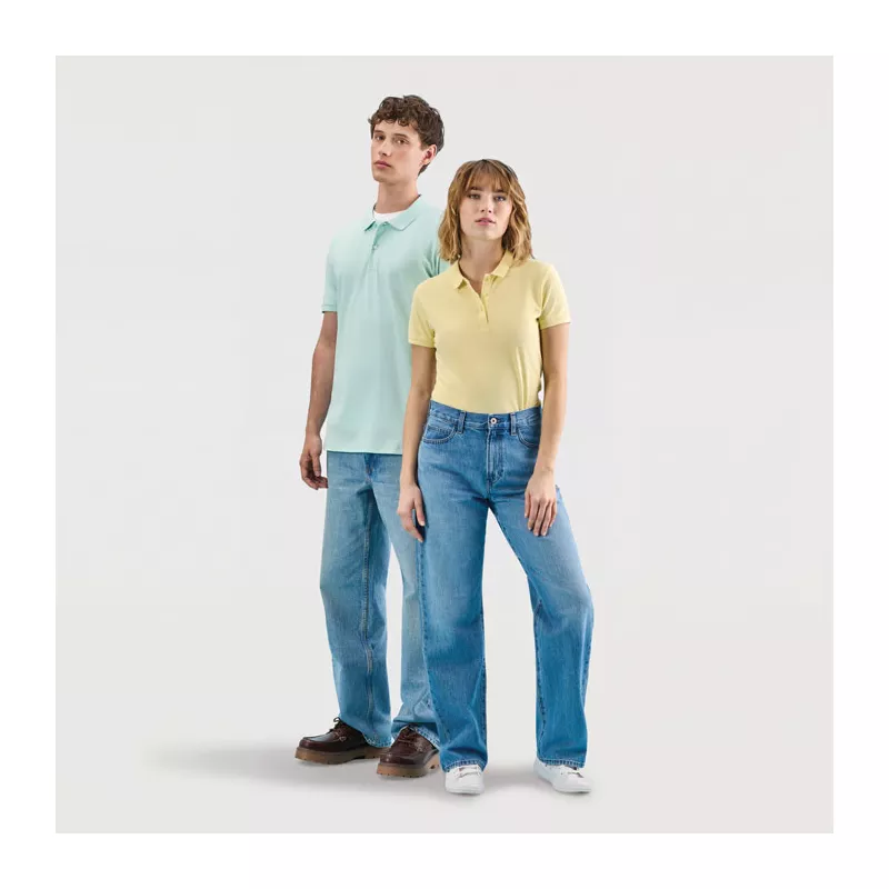Polo damskie organiczne 170 g/m² Sol's PLANET WOMEN - Jasno Żółty (S03575-LY)
