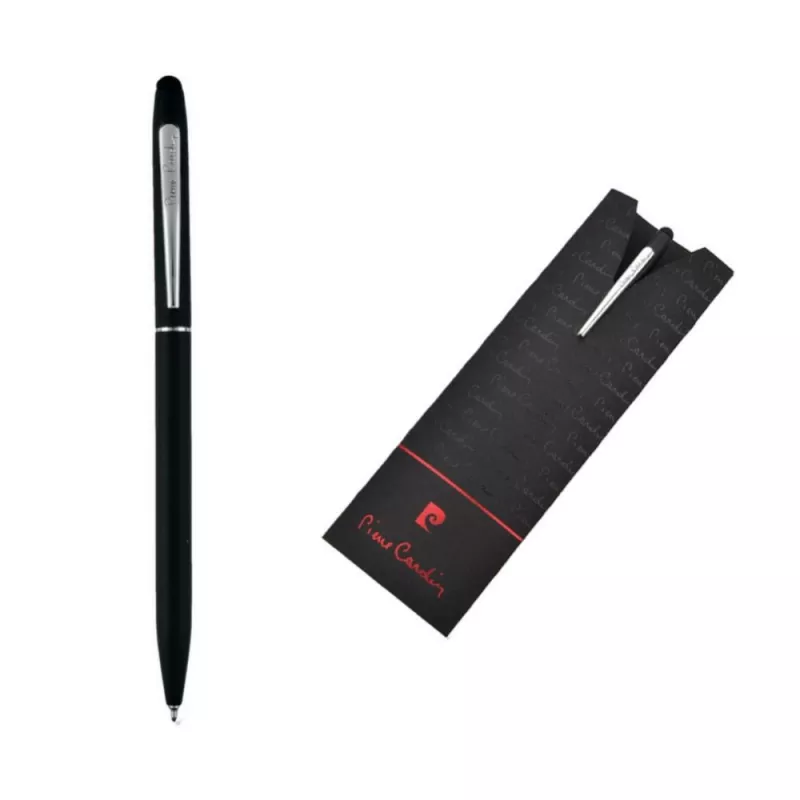 Długopis metalowy touch pen ADELINE Pierre Cardin - czarny (B0101100IP303)