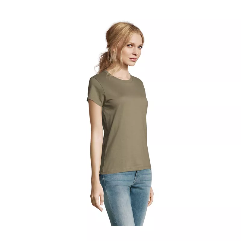 Koszulka damska 190 g/m² Sol's IMPERIAL WOMEN - Khaki (S11502-KH)