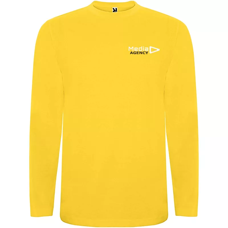 Extreme koszulka z długim rękawem o gramaturze 160 g/m2 - Żółty (K1217-YELLOW)