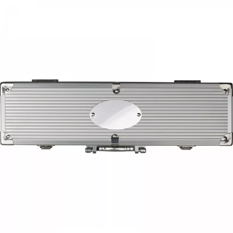 Zestaw do grilla GAVIN - szary (8064807)