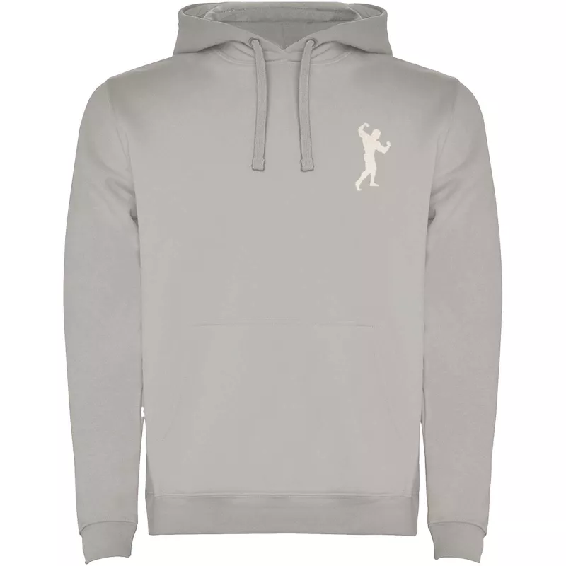 Bluza z kapturem "kangurek" 280 g/m² Roly Urban - Perłowy szary (R1067-PRLGREY)