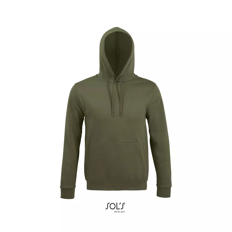 Bluza unisex z kapturem 280 g/m² Sol's SNAKE - Army (S47101-AR)