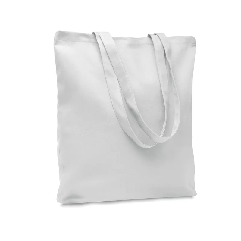Torba bawełniana na zakupy 270 g/m² RASSA COLOURED - Bialy (MO6442-06)