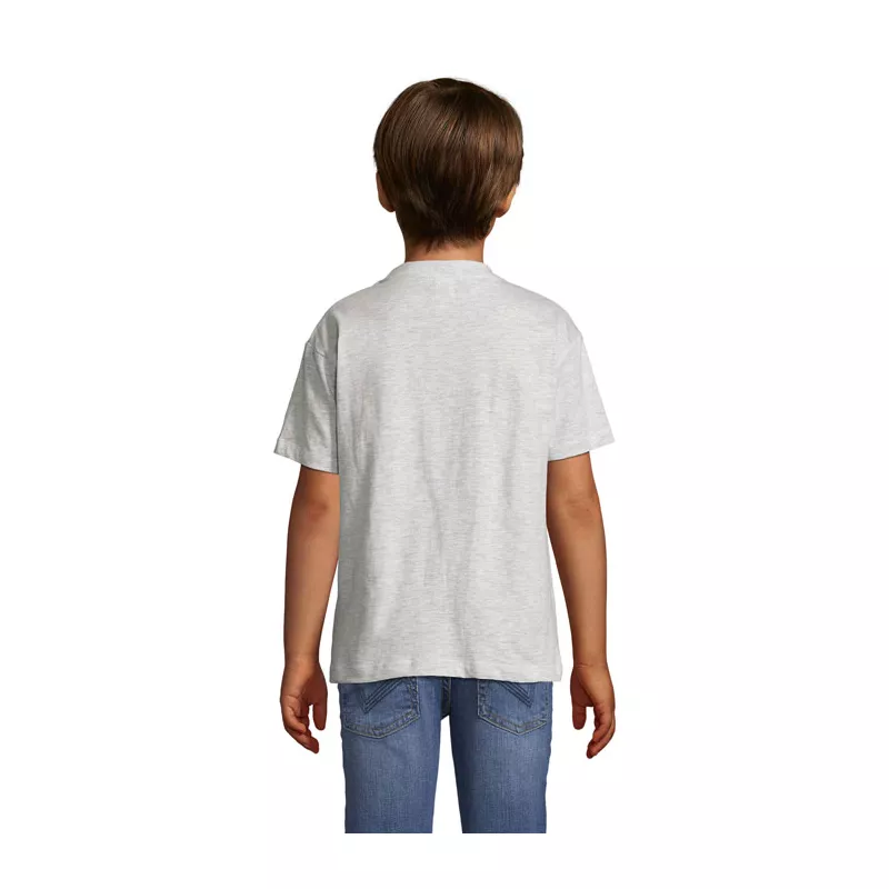 Koszulka dziecięca 150 g/m² Sol's REGENT KIDS - Popiól (S11970-AS)