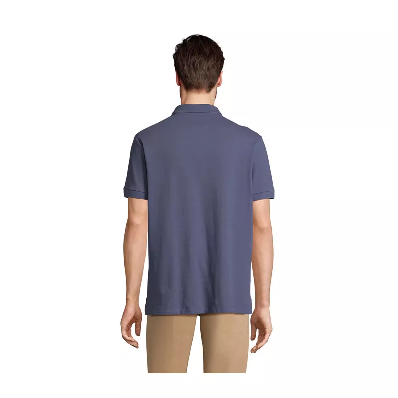 Koszulka polo męska z czesanej bawełny Sol's PACIFIC - Denim (S04439-DM)