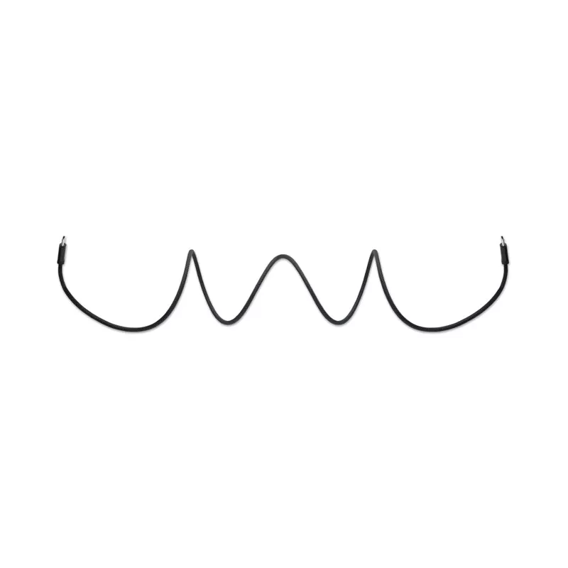 Kabel magnetyczny pleciony USB-C 60W z RPET BRAID - Czarny (MO2778-03)