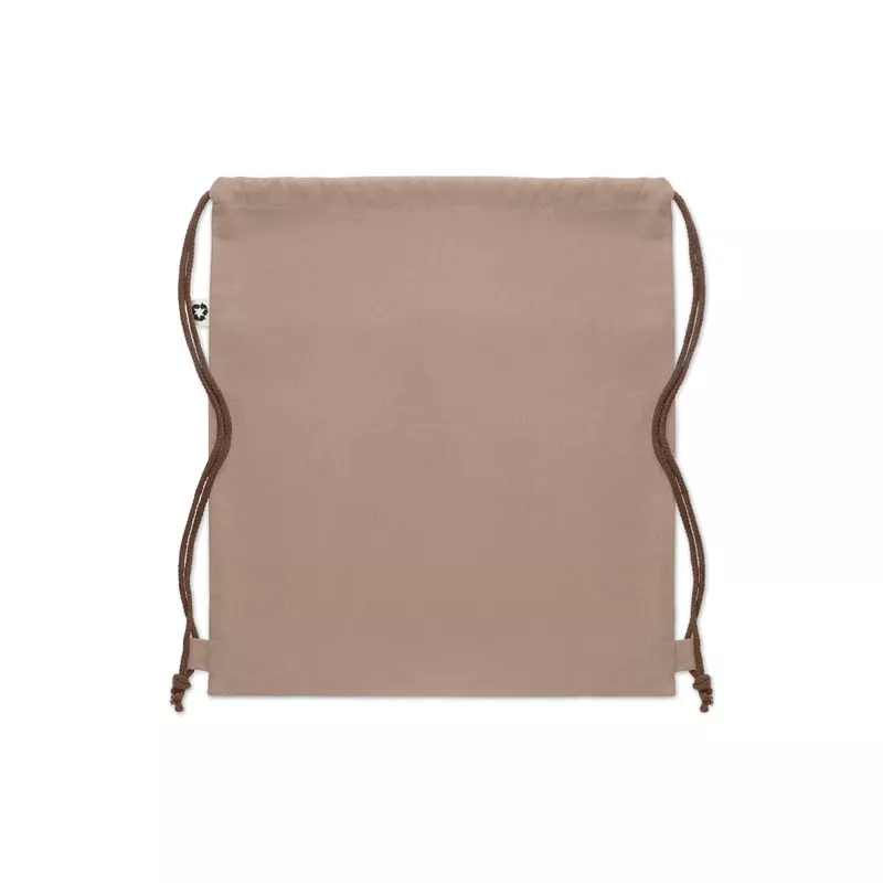 Worek z bawełny z recyklingu 220 g/m² PANDA BAG - Sznur (MO6550-65)