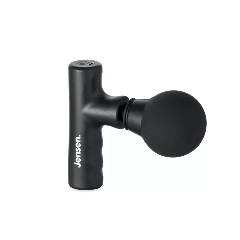 Pistolet do masażu z akumulatorem 1200 mAh THAIMA - Czarny (MO2965-03)