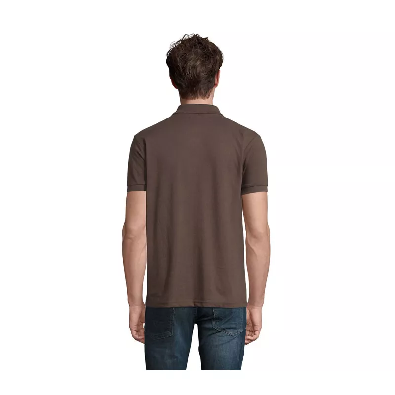Koszulka polo męska 200 g/m² Sol's PRIME MEN - Chocolate (S00571-CH)