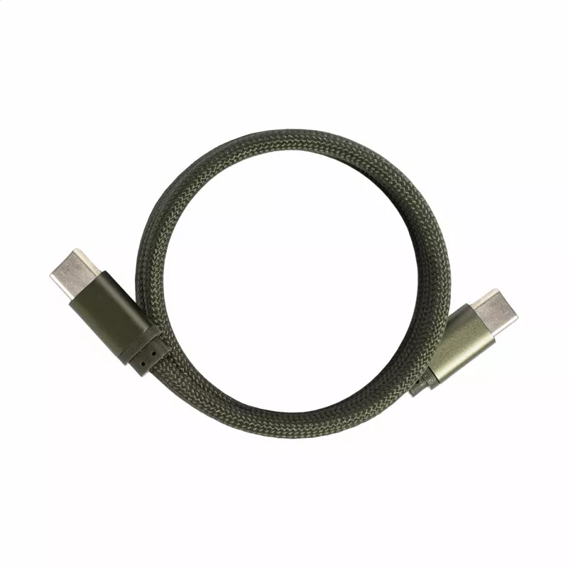 Magsle magnetický 60W kabel USB-C - ciemno zielony (AP864152-07A)