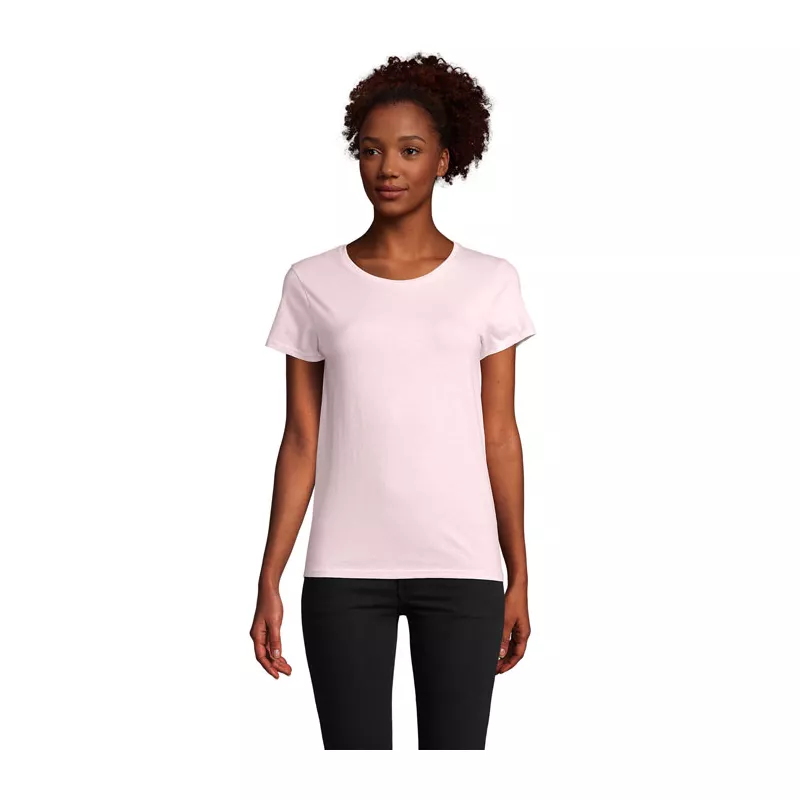 Koszulka organiczna 175 g/m² Sol's PIONEER WOMEN - Pale Pink (S03579-PP)
