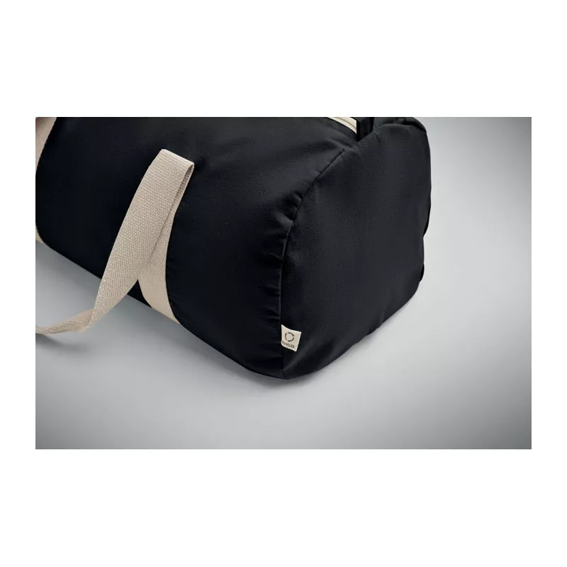 Torba sportowa z recyklingu 320 g/m² SINN - Czarny (MO2550-03)