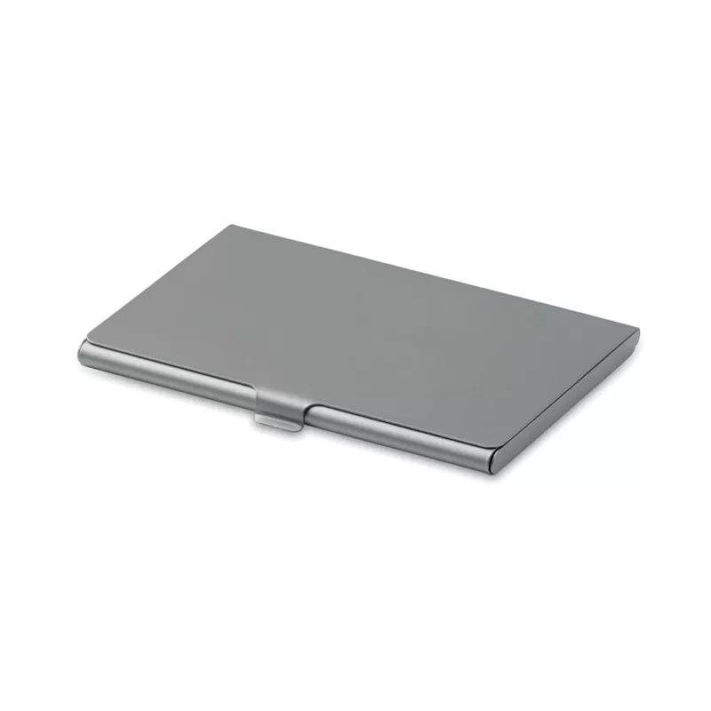 Wizytownik metalowy matowy STANWELL - Srebrny Mat (KC2206-16)