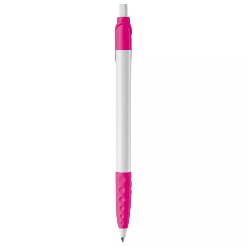 Długopis plastikowy (ABS) Cosmo - biało / różowy (LT87622-N0176)