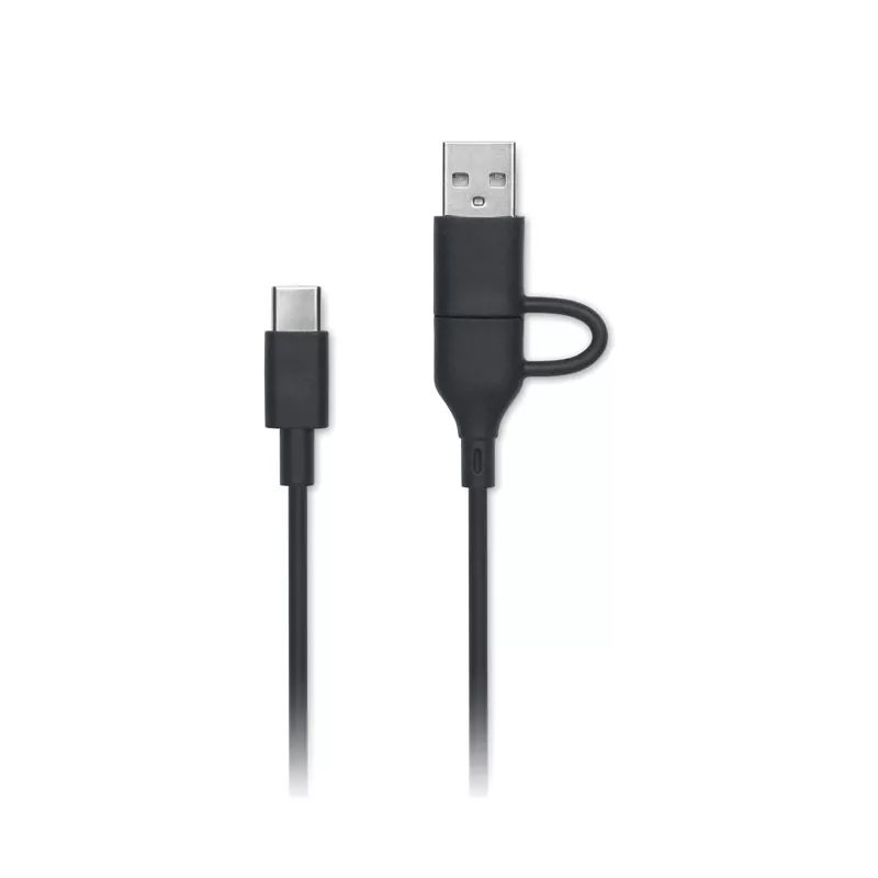 Powerbank 5000 mAh PD 20W z ABS z recyklingu KLEINPOW - Czarny (MO2602-03)