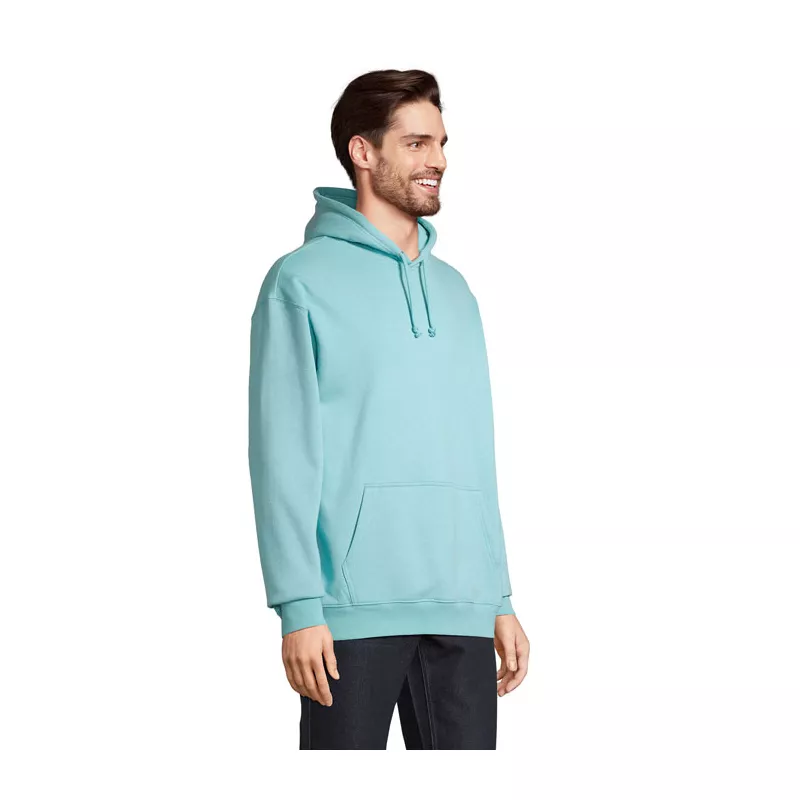 Bluza unisex z kapturem 280 g/m² Sol's CONDOR - Pool Blue (S03815-BP)