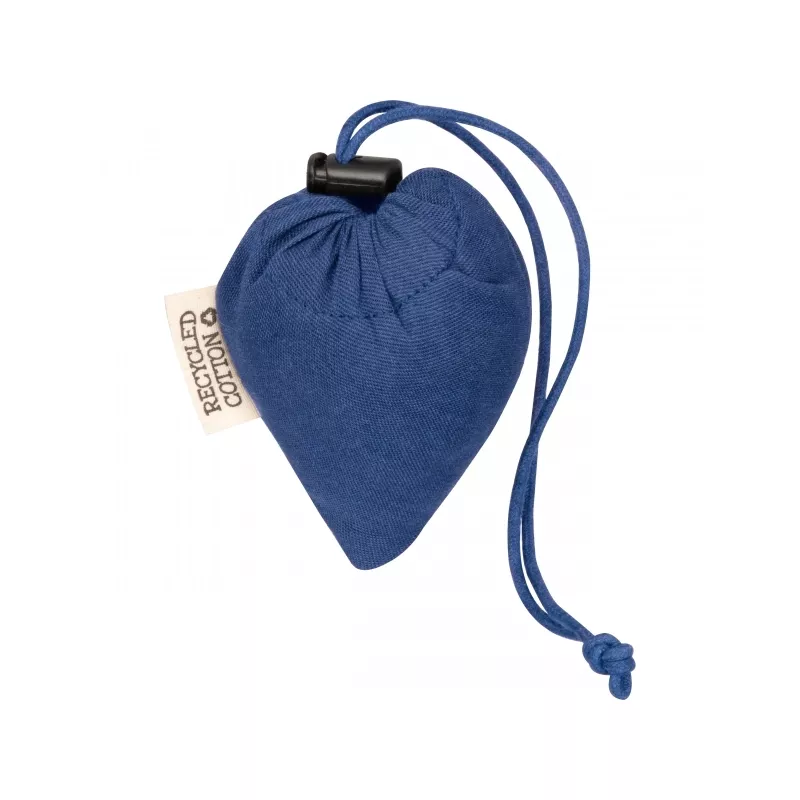 Torba bawełniana z recyklingu 118 g/m2 Modena - niebieski (526204)