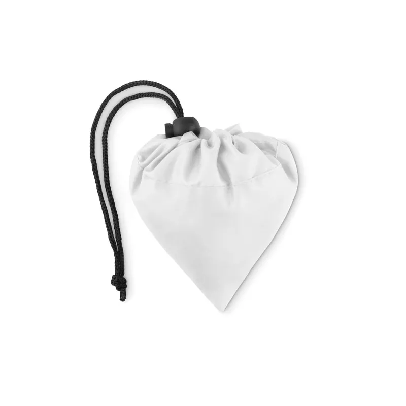 Torba składana z RPET 190T w etui FOLDPET - Bialy (MO9861-06)