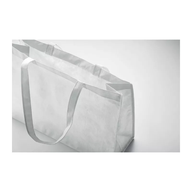 Torba na zakupy z włókniny RPET 80 g/m² KAIMONO - Bialy (MO2193-06)