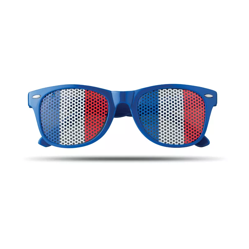 Okulary przeciwsłoneczne kibica FLAG FUN - Niebieski (MO9275-37)
