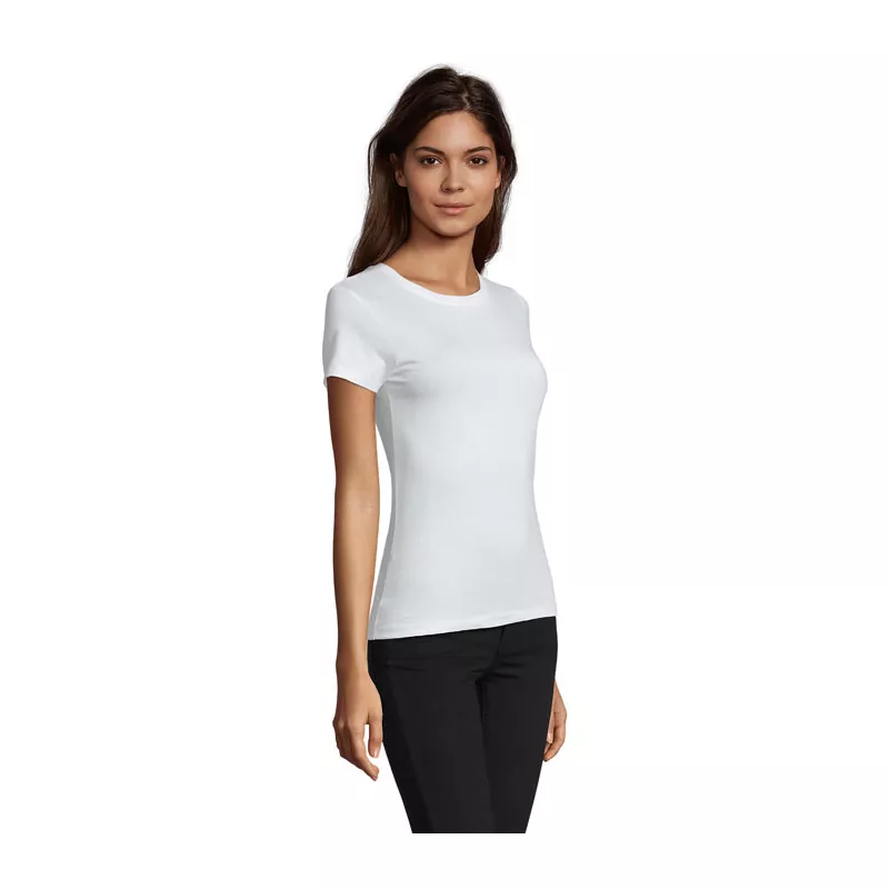 Koszulka damska 150 g/m² Sol's REGENT FIT WOMEN - Bialy (S02758-WH)