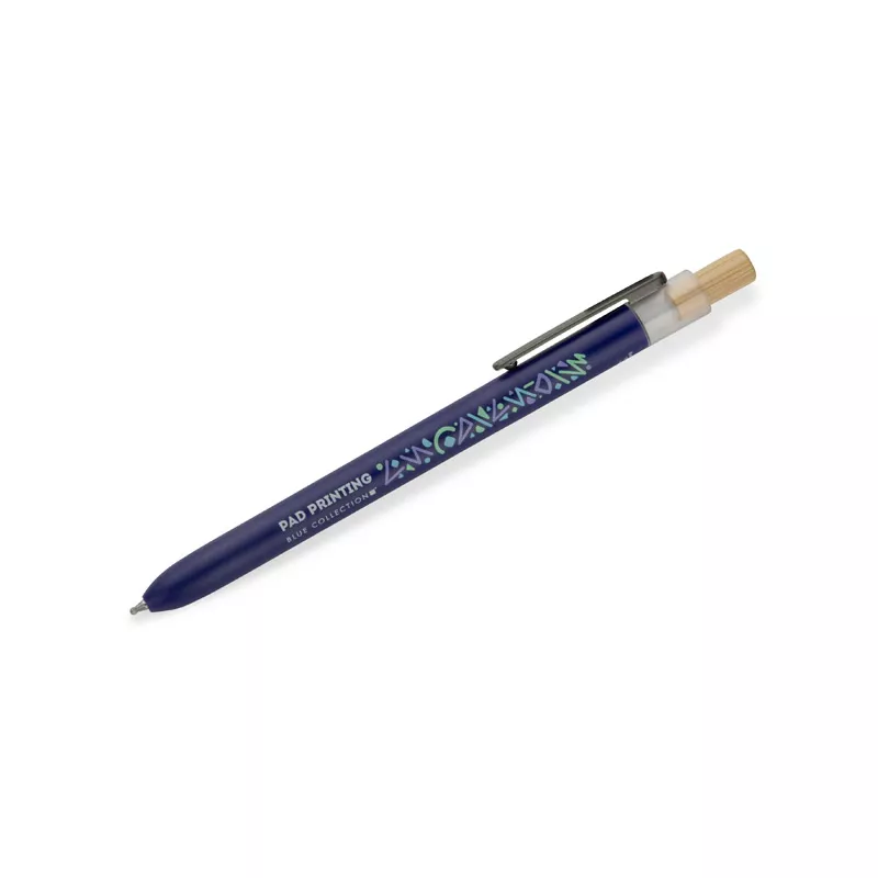 Długopis z odpadów ocean bound OCEANO - niebieski (19740-03)