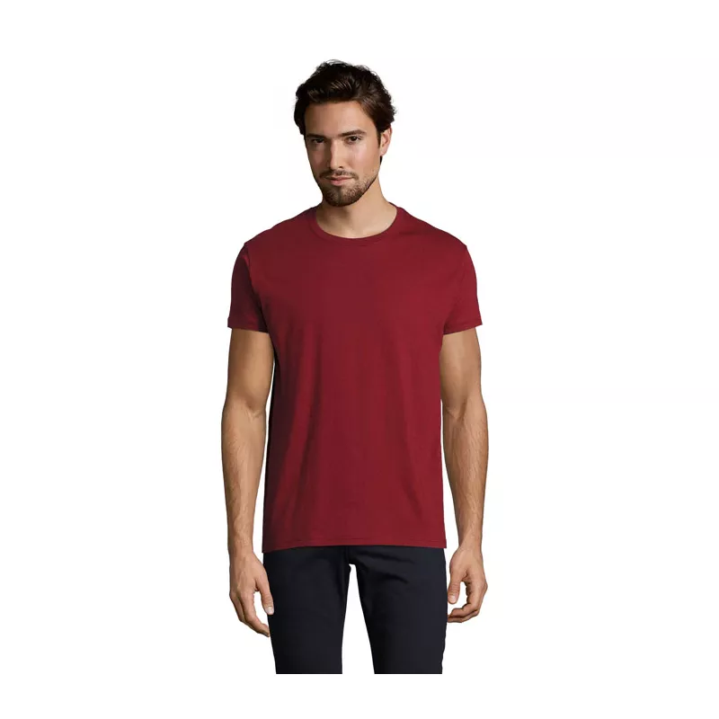 Koszulka męska bawełniana 190 g/m² Sol's IMPERIAL - Chili Red (S11500-CL)