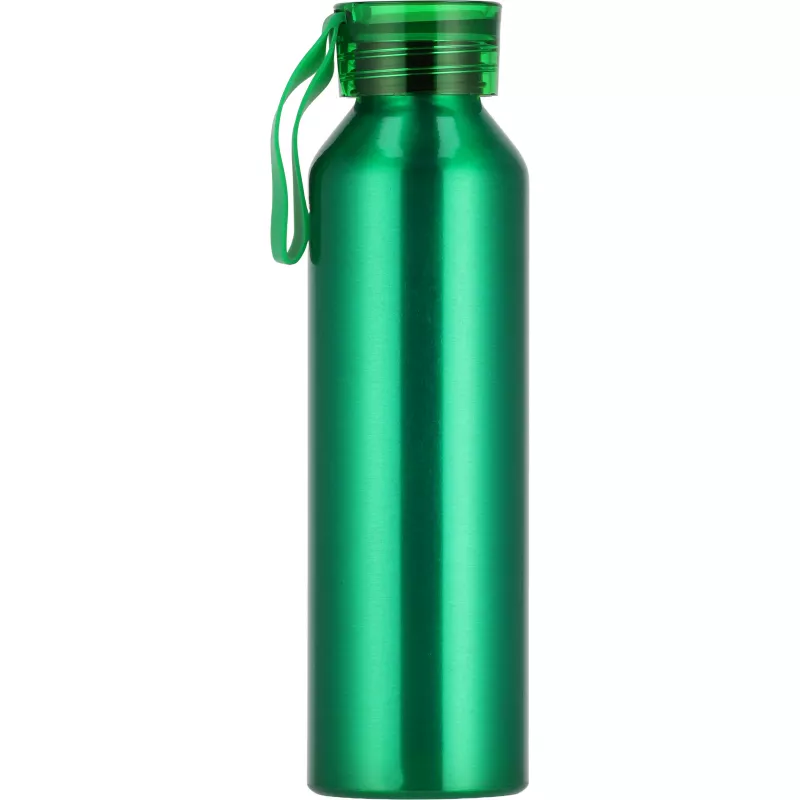 Butelka z aluminium z recyklingu CORK 600 ml - zielony (424709)