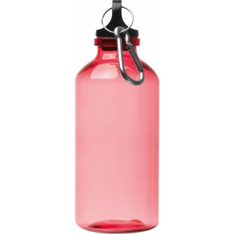 Bidon z recyklingu MECHELEN 400 ml - czerwony (243705)