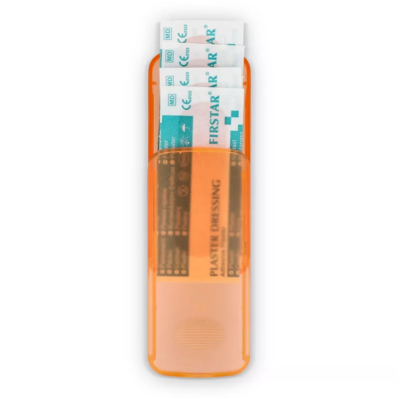 Pudełko z 5 plastrami z polietylenu (56 × 18 mm) - pomarańczowy (LT90320-N0026)
