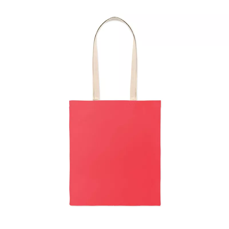 Torba bawełniana 140 g/m² ZEVRA COLOUR - Czerwony (MO2868-05)