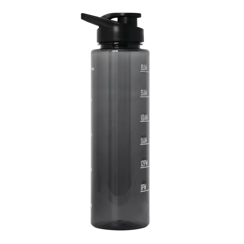 Sportowa butelka na wodę AQUA LEVEL - czarny (56-0603189)