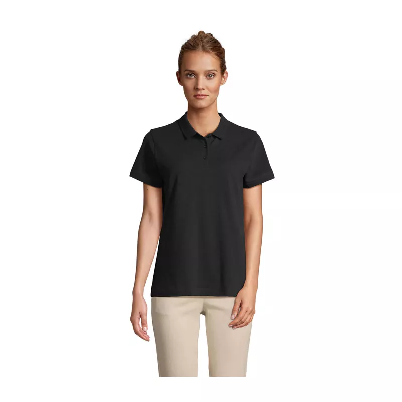 Koszulka polo damska Sol's PULSE WOMEN - Czarny (S04501-BK)